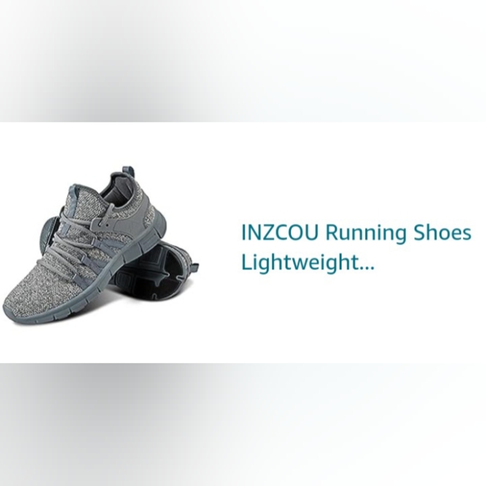 Unisex Running shoe sz 10 women/ 9men black or gray available